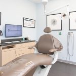 Dentist's chair at Stewart & Arango Oral Surgery
